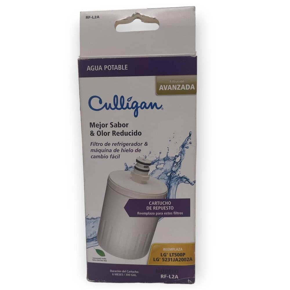 Culligan RF-L2A Coconut Carbon Replacement Water Filter, White